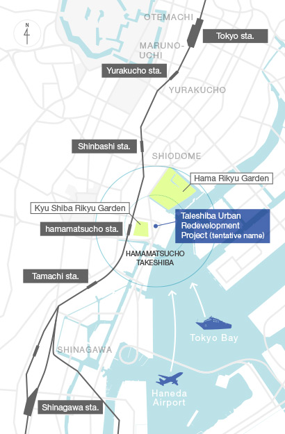 Hamamatsucho & Takeshiba｜TOKYU LAND CORPORATION